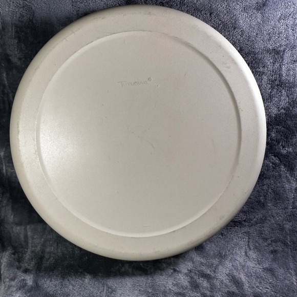 Vintage‎ Tupperware 6 Section Snack Serving Tray Almond Lazy Susan Dip Center - Picture 7 of 8